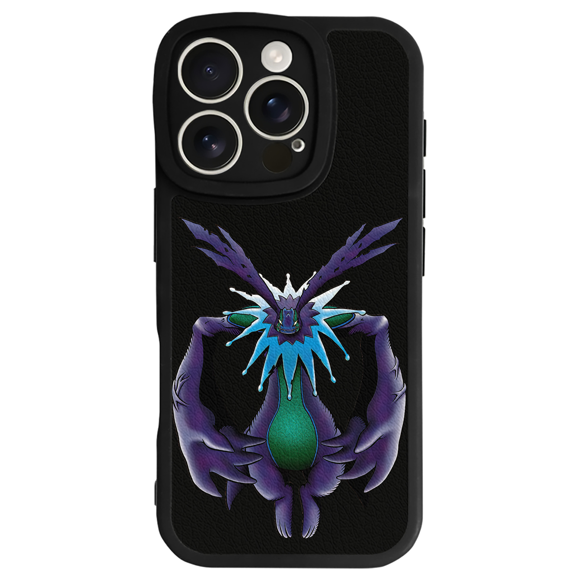 （画像用） Digimon デジタルモンスター/デジモン 【iPhone 16シリーズ対応】シリコンスマホケース（レザー調） 材質：シリコン